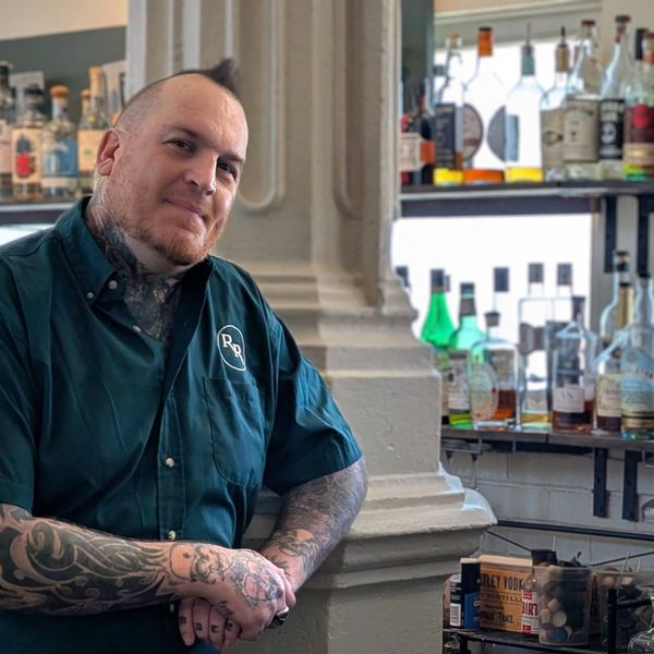 Bartender Mike at Roch's Reprieve St. Roch Market