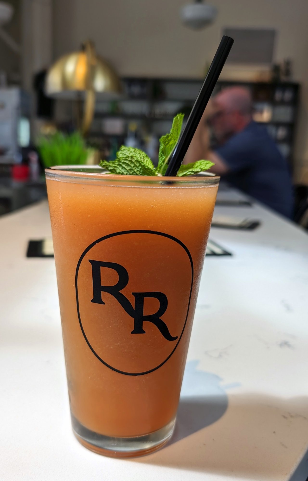 The Zanzibar Boogie frozen cocktail at Roch's Reprieve